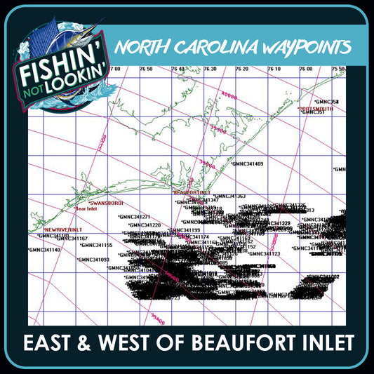 East & West of Beaufort Inlet