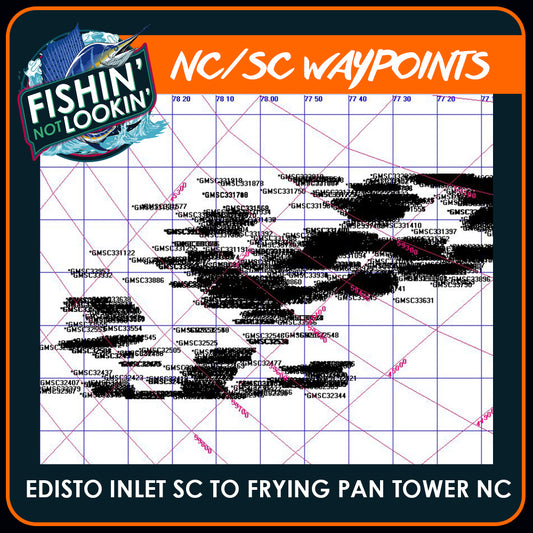 Edisto Inlet SC to Frying Pan Tower NC