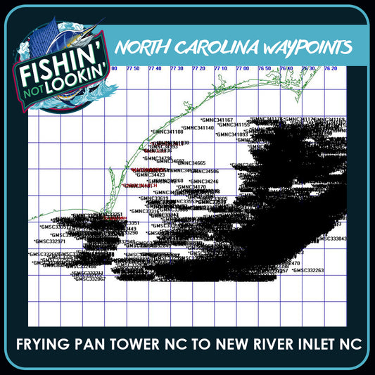 Frying Pan Tower NC to New River Inlet NC